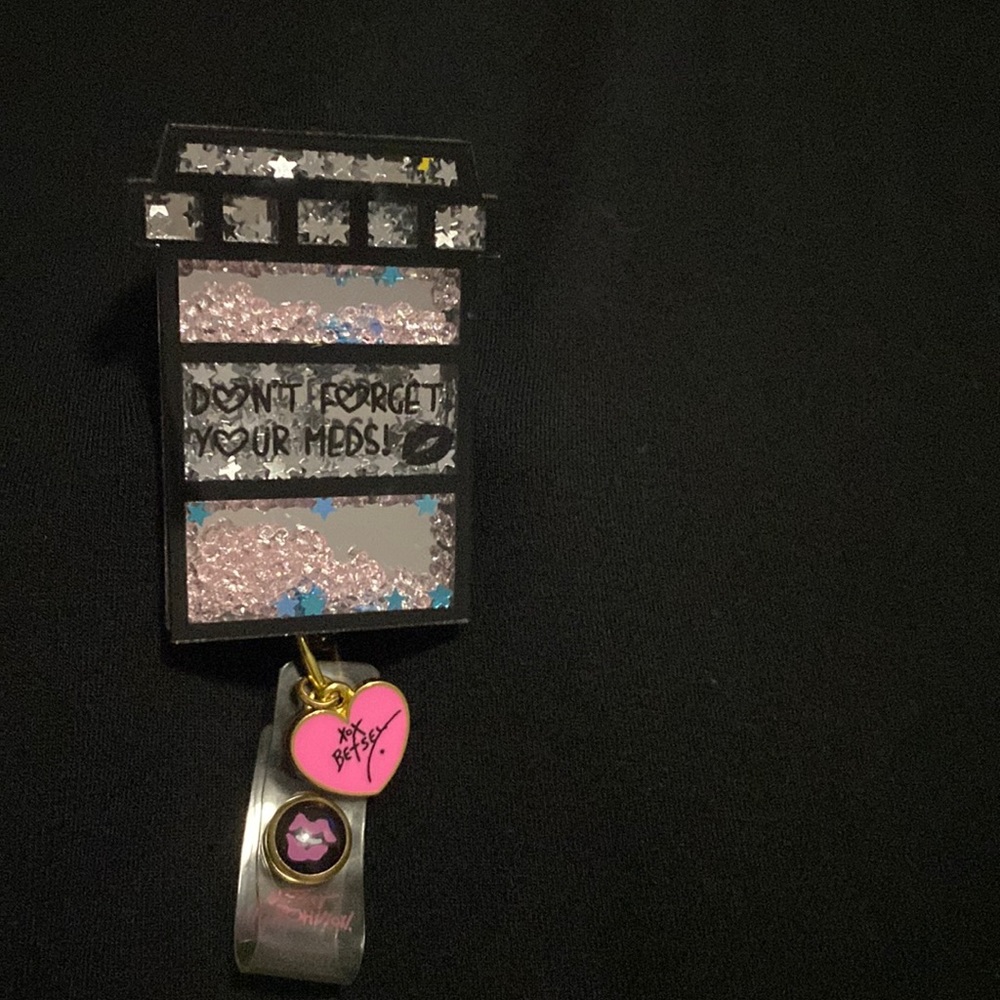 Betsy Johnson Badge reel